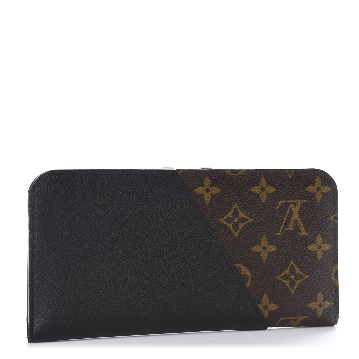 Louis Vuitton Monogram Monogram Kimono Wallet Black 2 of 8