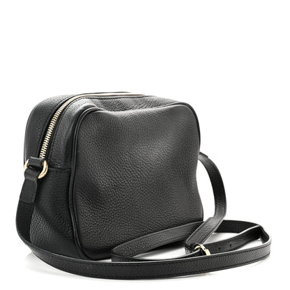 Gucci Pebbled Calfskin Small Soho Disco Bag Black 3 of 10
