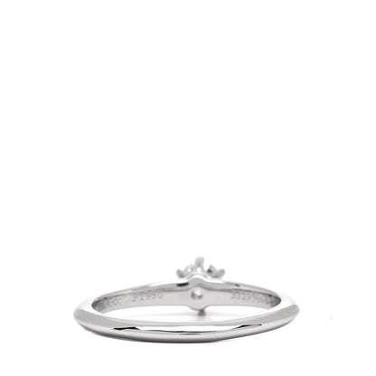 Tiffany Platinum Diamond .25ct Solitaire Engagement Ring 52 6 3 of 7