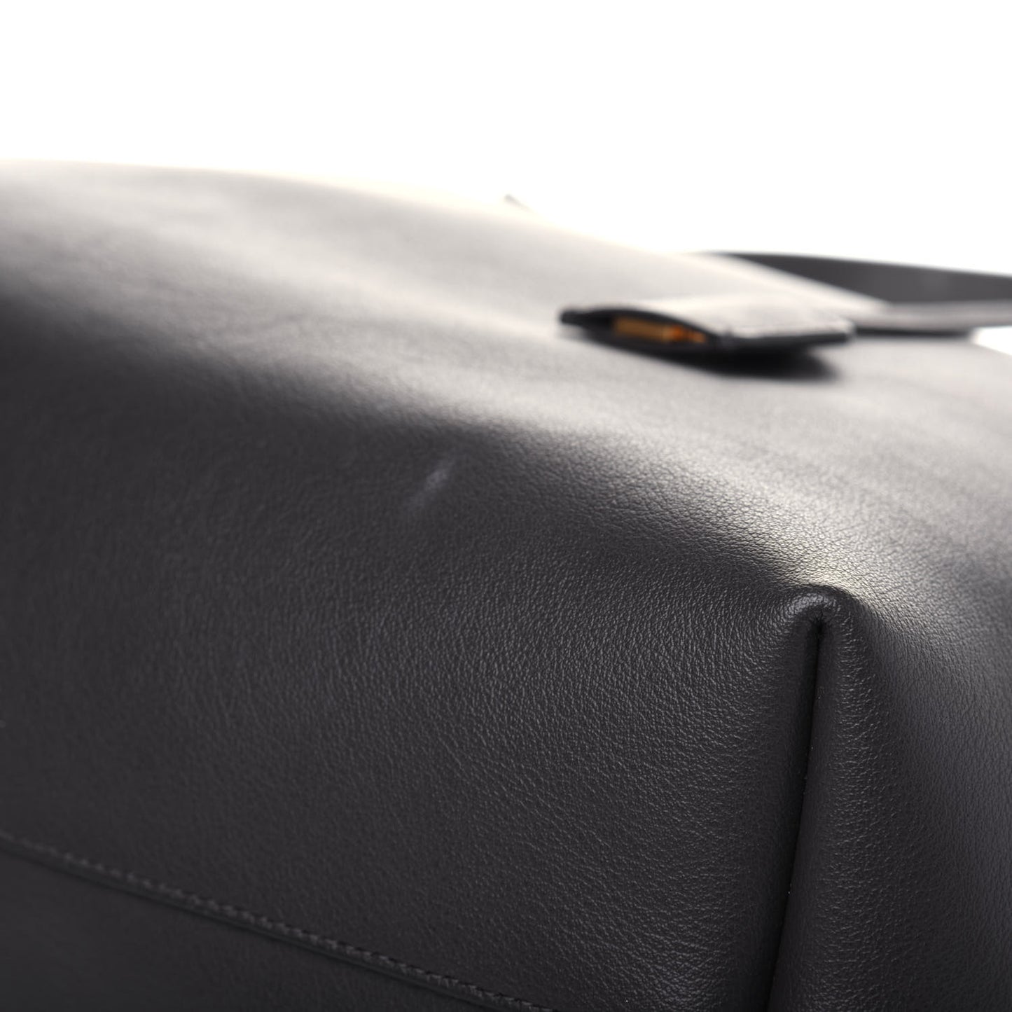 Calfskin Large Shopping Tote Fog