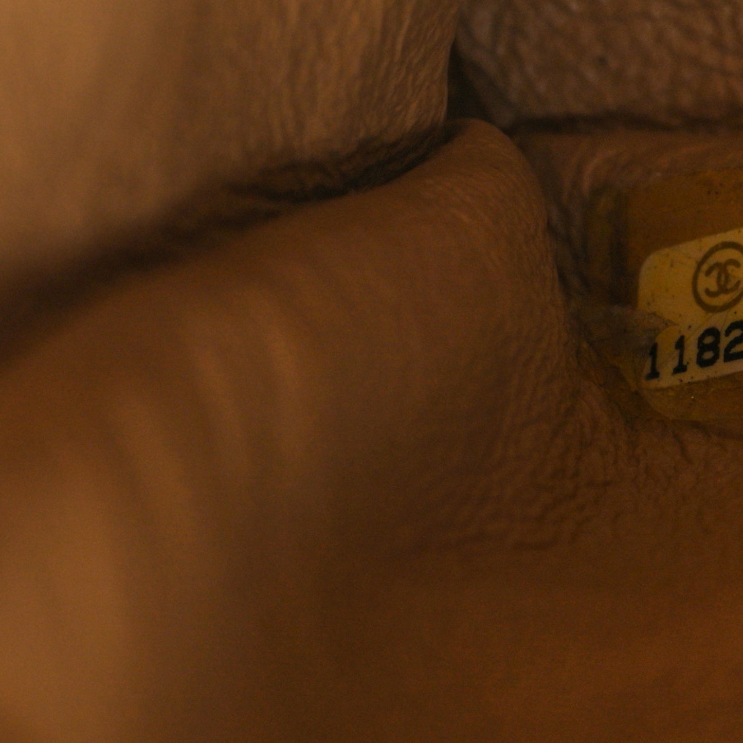 Washed Lambskin Quilted Jumbo Single Flap Bijoux Chain Ivory