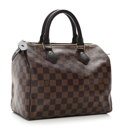 Louis Vuitton Damier Ebene Speedy 25 3 of 12