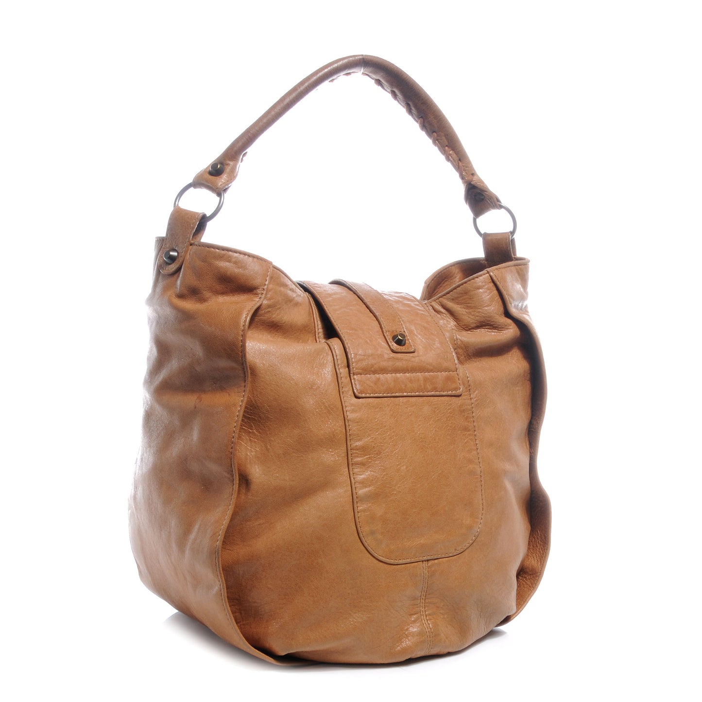 Chevre Shrug Hobo Camel