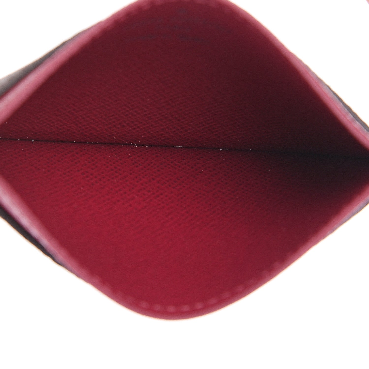 Louis Vuitton Monogram Card Holder Fuchsia 4 of 5