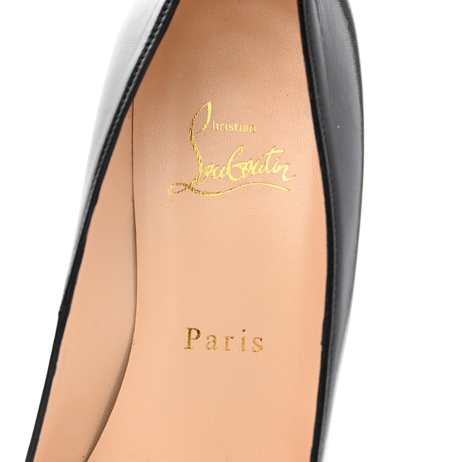 Christian Louboutin Kid Prorata 90 Pumps 38 Black 7 of 8