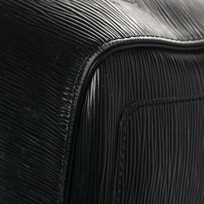 Louis Vuitton Epi Keepall 55 Black 8 of 20