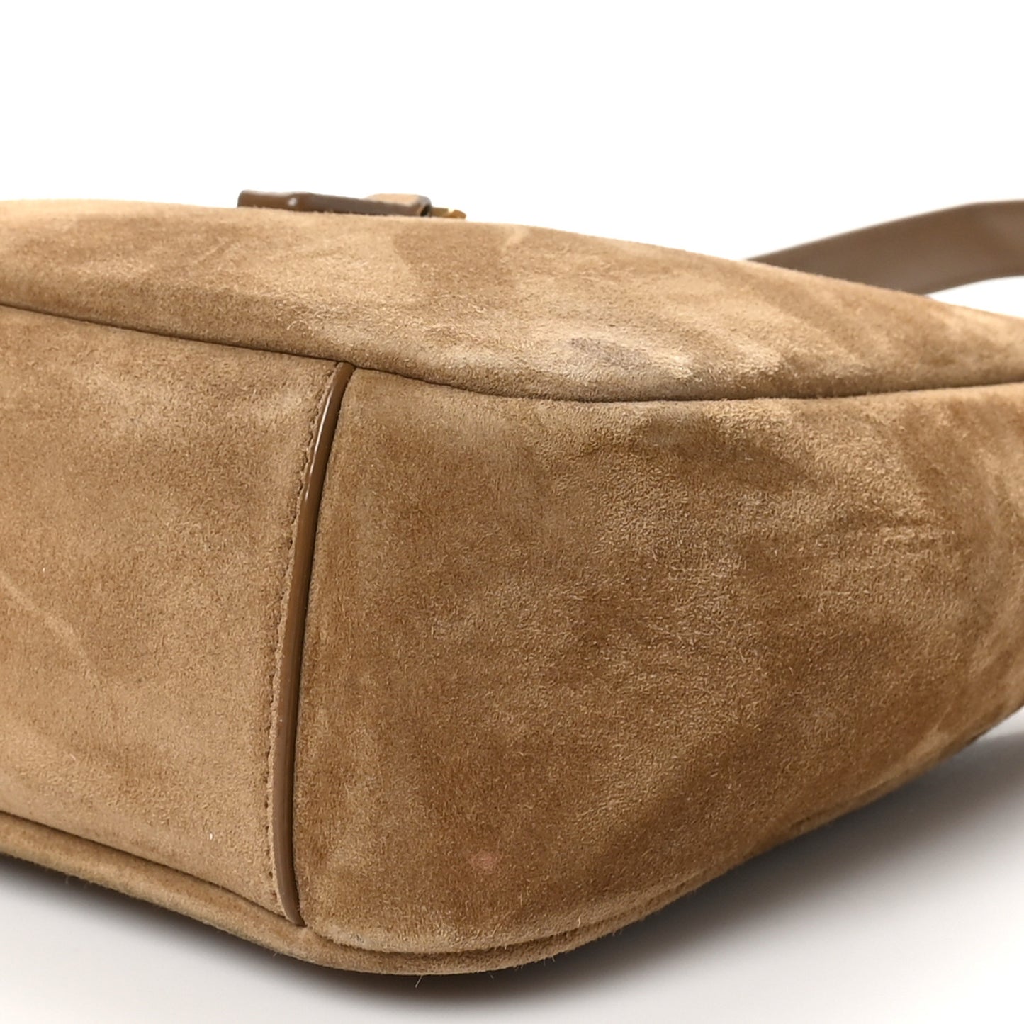 Suede Baby Le 5 A 7 Hobo Golden Leaf
