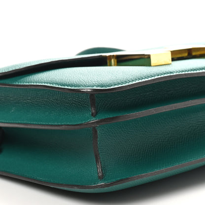 Hermes Epsom Constance 24  Malachite 9 of 12