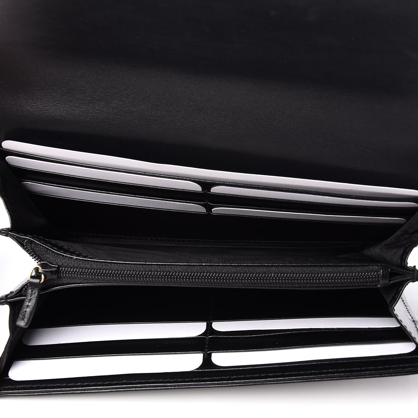 Calfskin Matelasse GG Marmont Continental Wallet Black