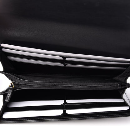 Gucci Calfskin Matelasse GG Marmont Continental Wallet Black 5 of 12