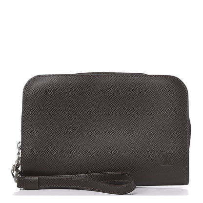 Louis Vuitton Taiga Baikal Pochette Grizzli 1 of 8