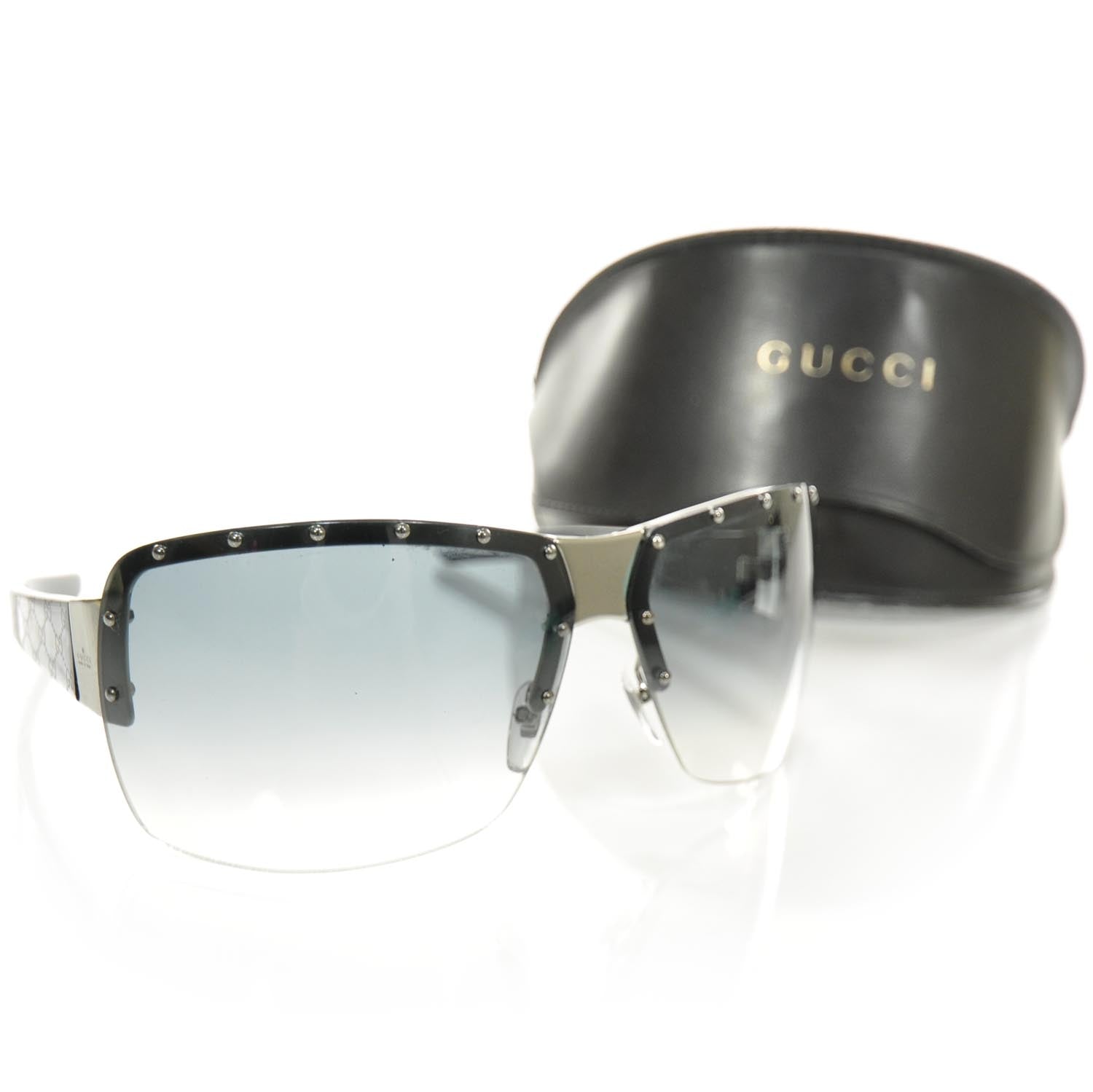 Gucci Studded Sunglasses 1819S Blue 4 of 8
