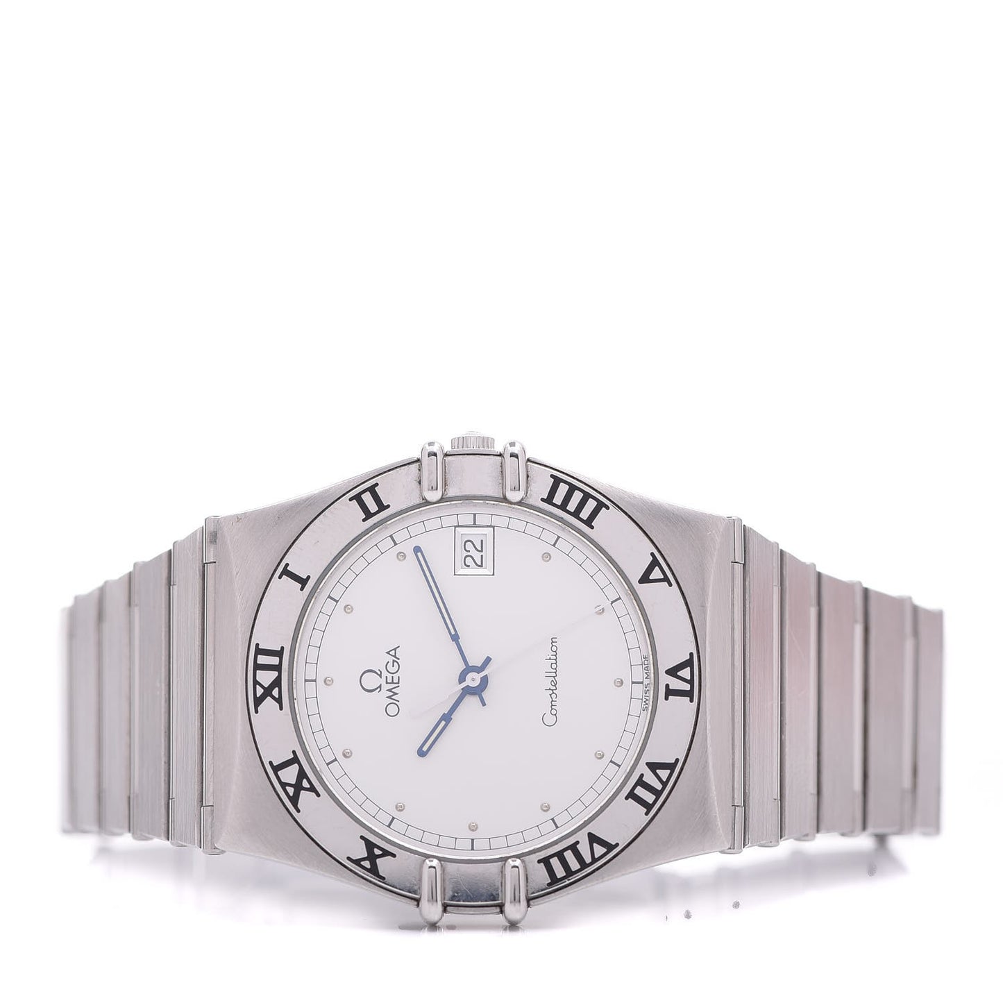 Stainless Steel 33mm Constellation Quartz Watch White 396.1076