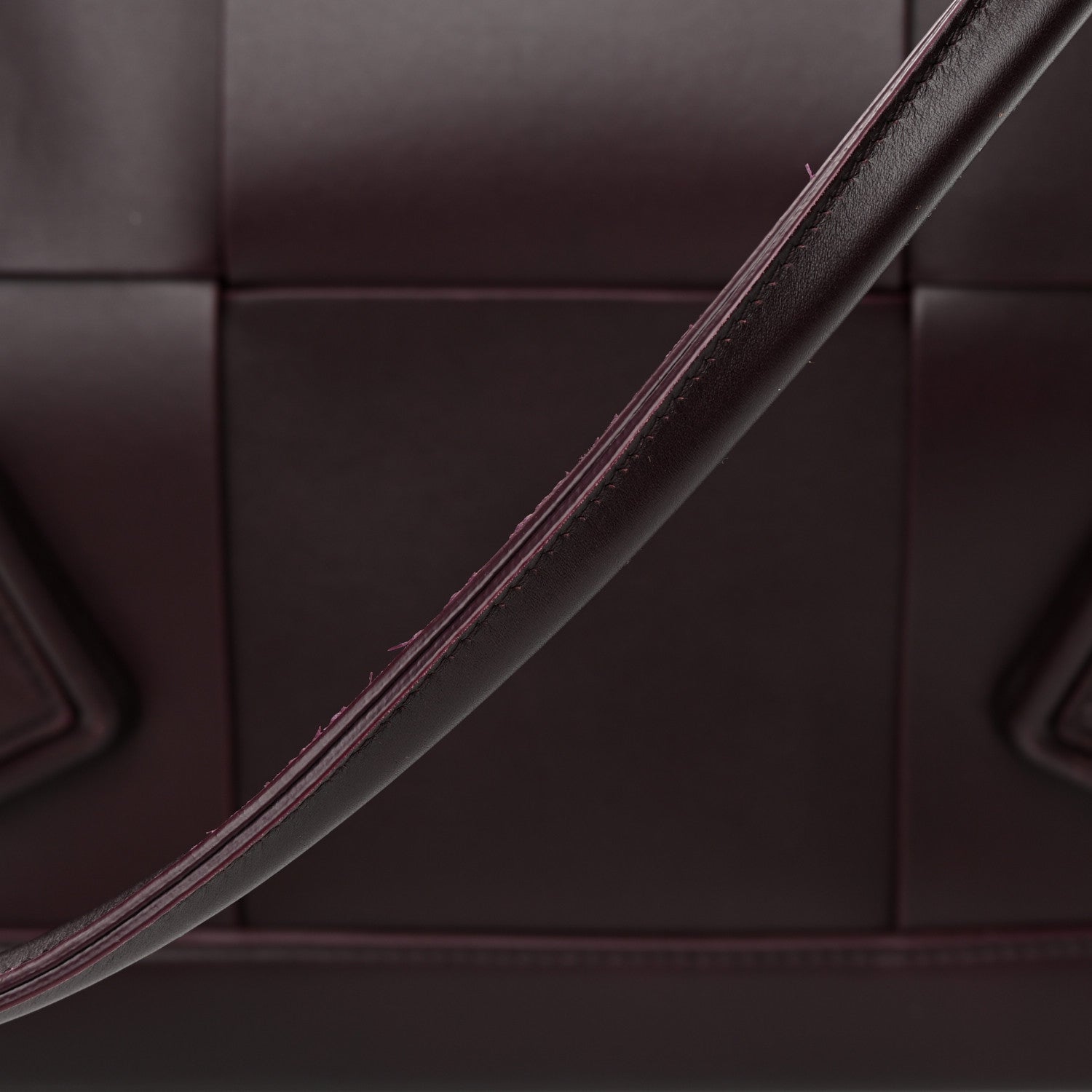 Bottega Veneta French Calfskin Maxi Intrecciato Medium Arco Grape 17 of 18
