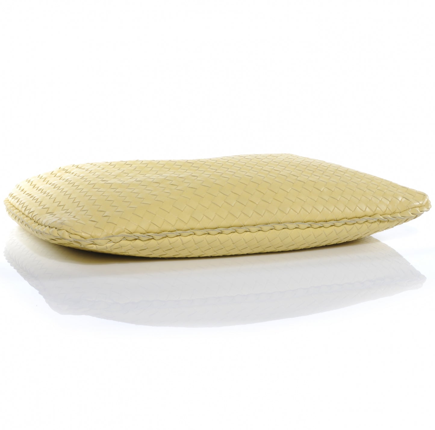 Nappa Intrecciato Large Veneta Hobo Yellow
