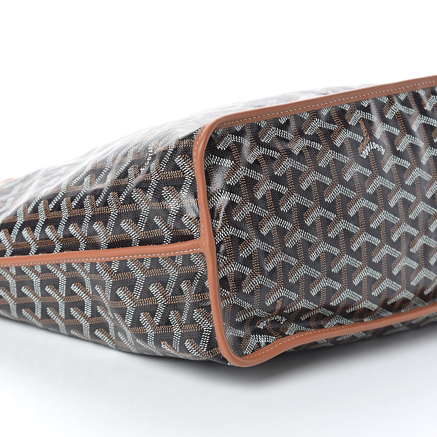 Goyard Goyardine Reversible Anjou PM Black Gold 7 of 8