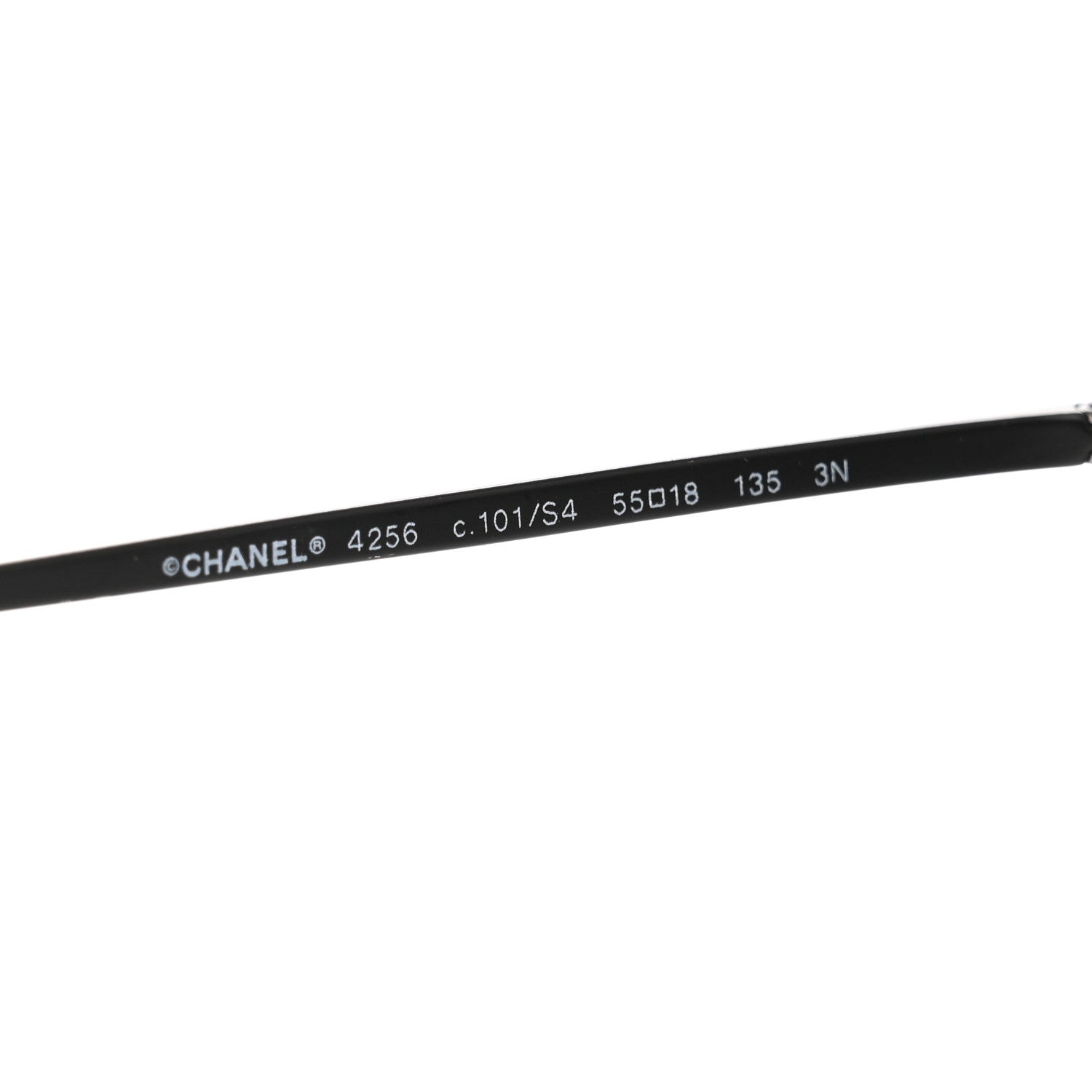 Chanel Metal Pilot Sunglasses 4256 Black 5 of 8