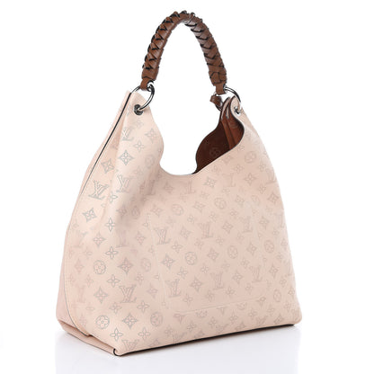 Louis Vuitton Mahina Carmel Hobo Creme 3 of 12