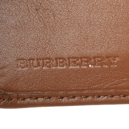 Burberry London Grainy Calfskin Bi-Fold Wallet Orange 7 of 8