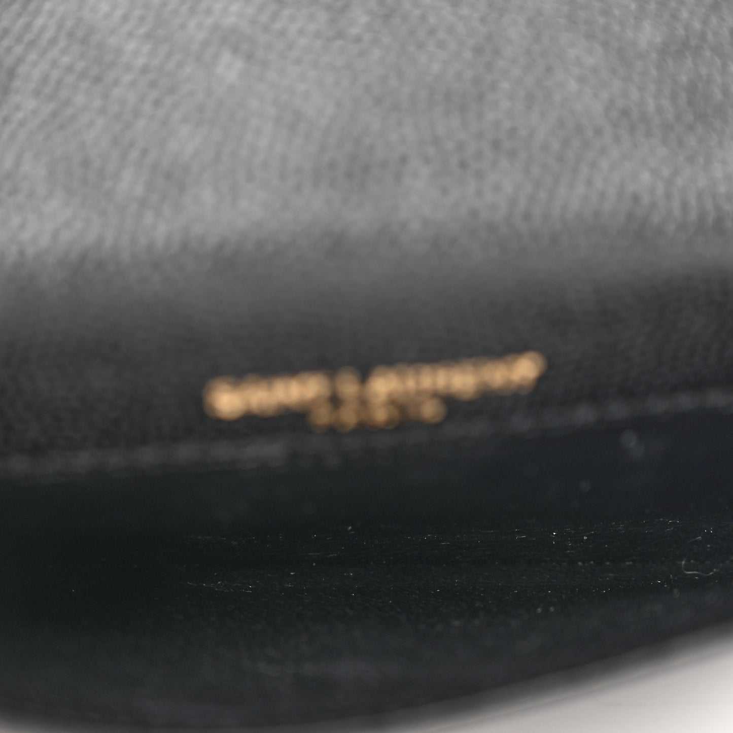 Grain De Poudre Uptown Monogram Card Case Black