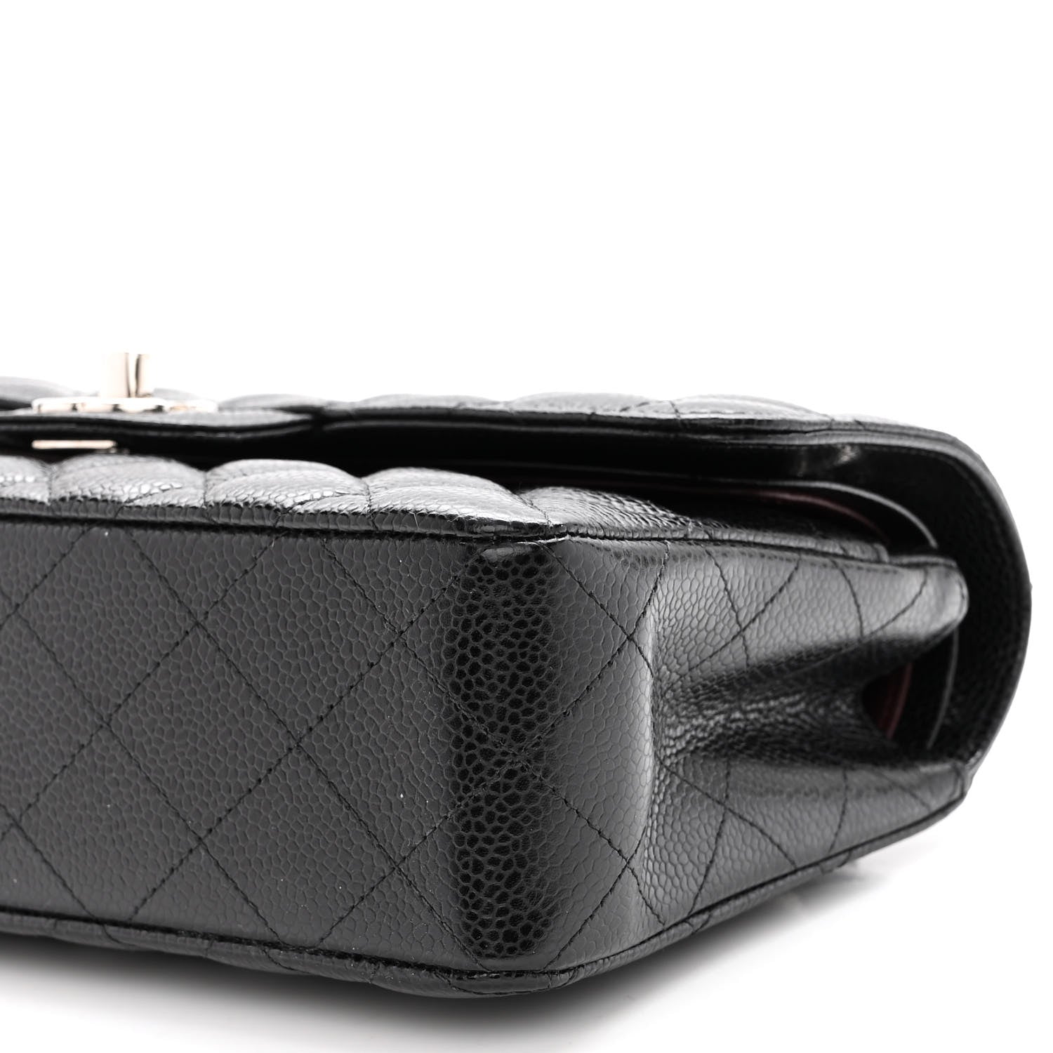 Chanel Caviar Quilted Small Double Flap Black 10 of 11