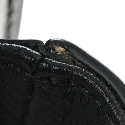 Celine Shiny Calfskin Teen Triomphe Black 12 of 12