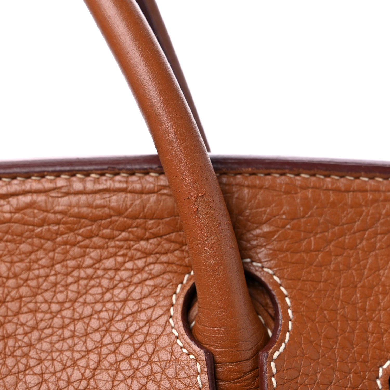 Hermes Taurillon Clemence Birkin 30 Gold 18 of 19