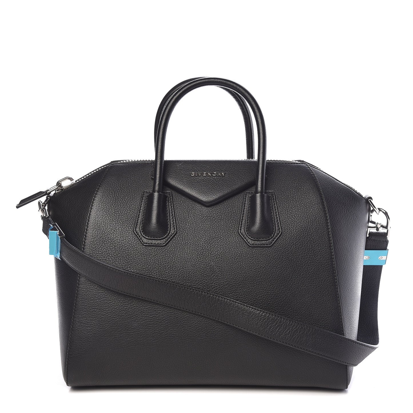 Sugar Goatskin Medium Antigona Black