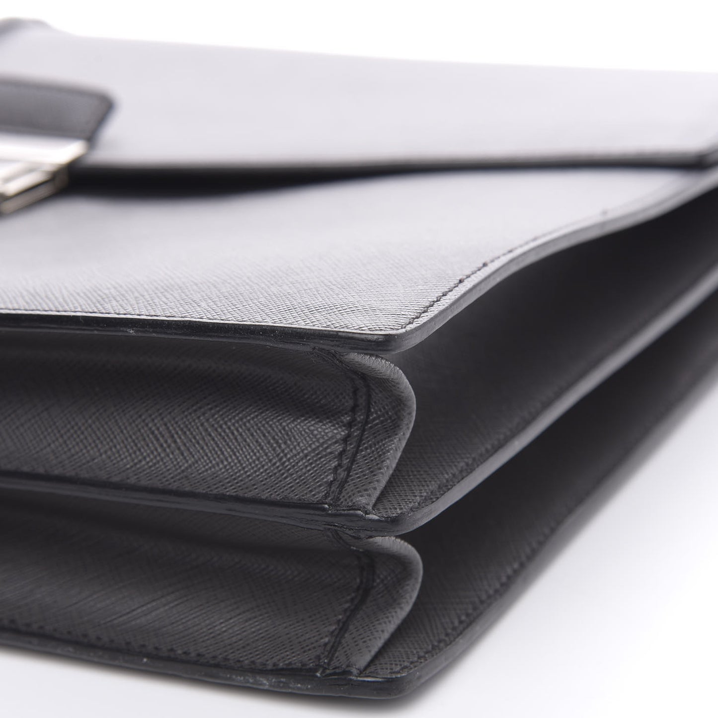 Saffiano Briefcase Marmo