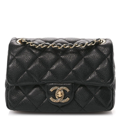 Chanel Grained Lambskin Quilted Mini Flap Black 1 of 11