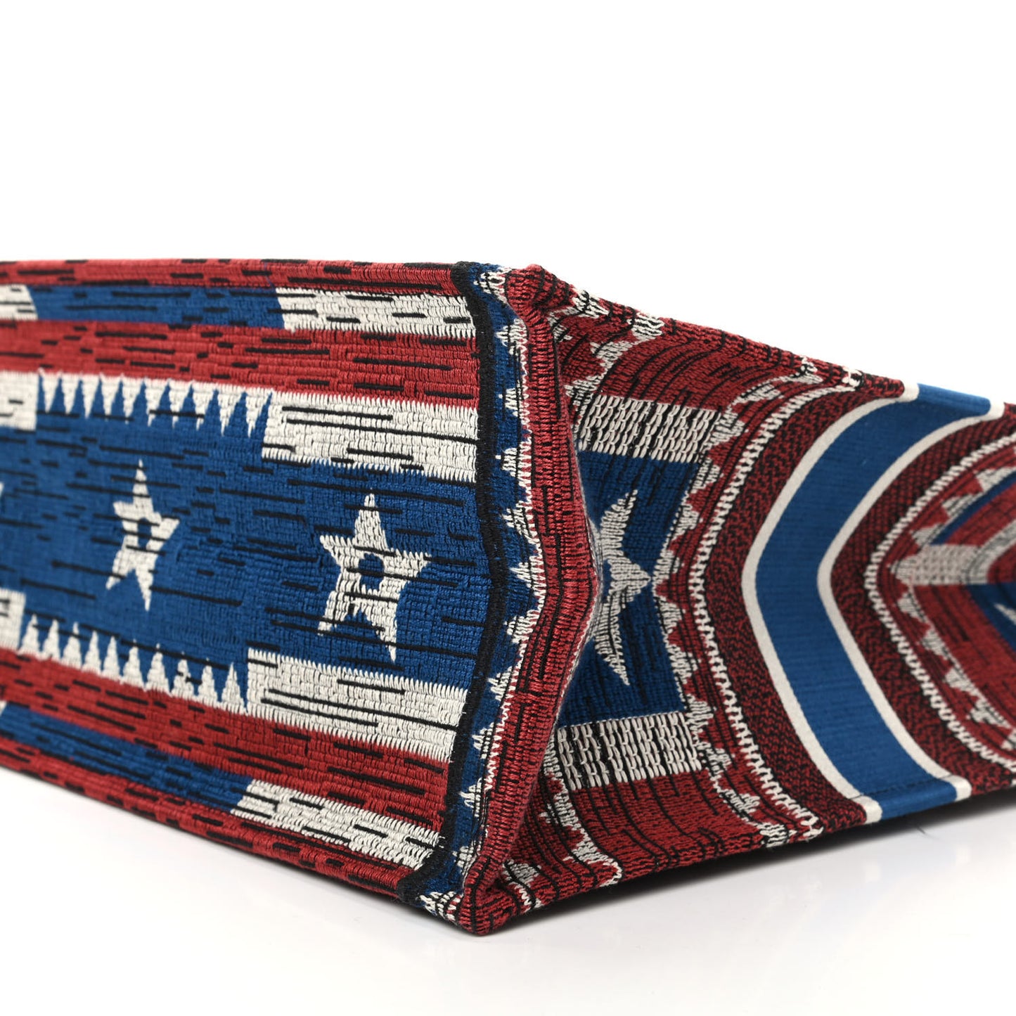 Canvas Embroidered Exclusive US Book Tote Multicolor