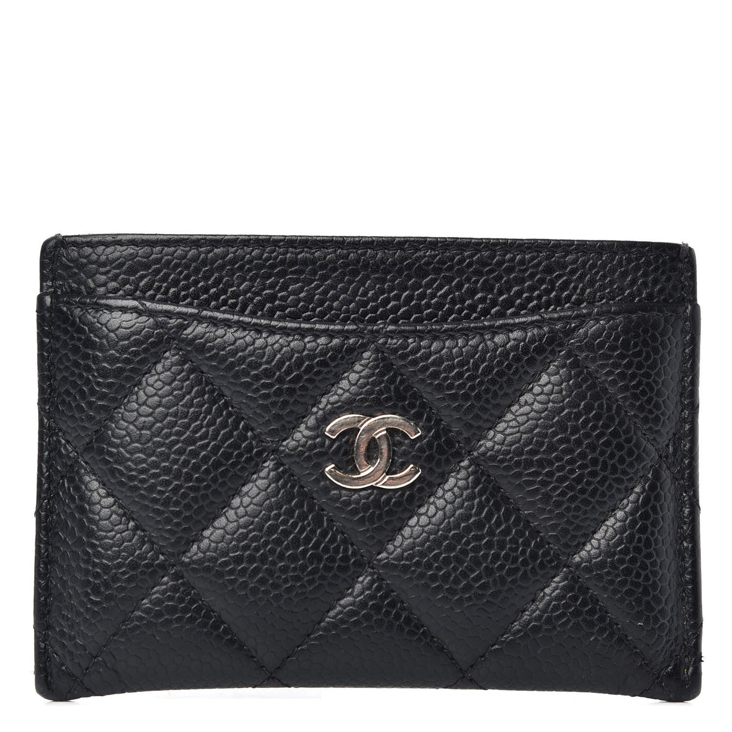 Chanel Caviar Quilted Card Holder Black 1 of 8
