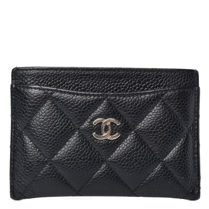Chanel Caviar Quilted Card Holder Black 1 of 8