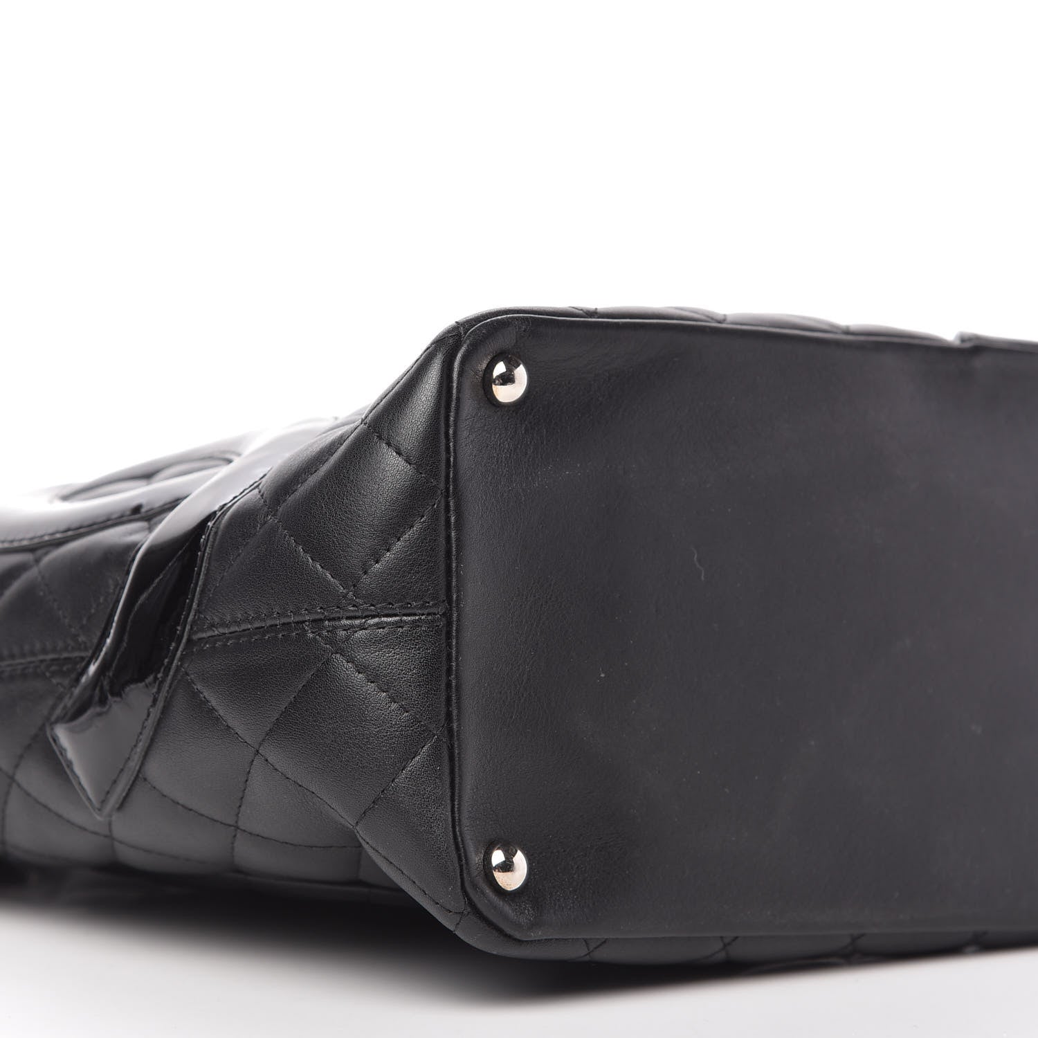 Chanel Calfskin Quilted Medium Cambon Tote Black 6 of 10