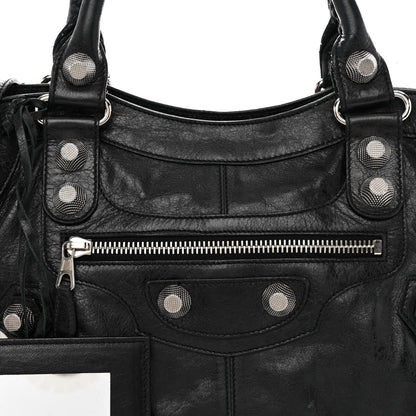 Balenciaga Agneau Giant 21 Silver Hardware Part Time Black 7 of 10