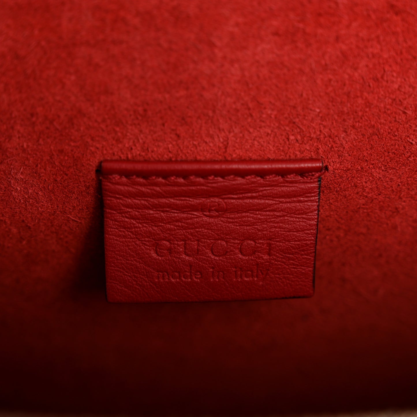GG Supreme Monogram Small Dionysus Shoulder Bag Red