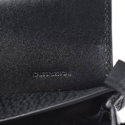 Burberry Grainy Calfskin Heritage Grain Mini Crossbody Bag Black 8 of 12