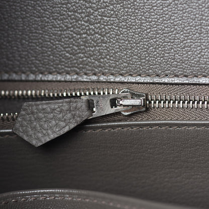 Hermes Togo Birkin 35 Etain 17 of 37