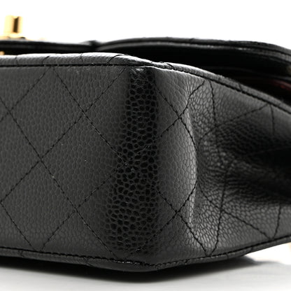 Chanel Caviar Quilted Small Double Flap Black 10 of 10