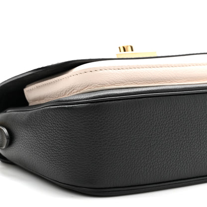 Louis Vuitton Grained Calfskin Lockme Tender Black 8 of 9