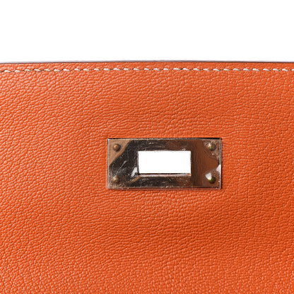 Hermes Epsom Candy Kelly Retourne 35 Jaune D'Or Feu 23 of 33