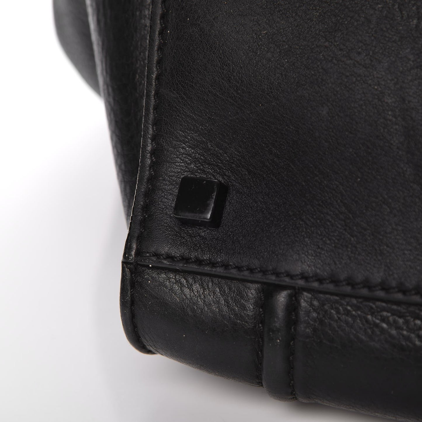Supple Calfskin Medium Phantom Luggage Black