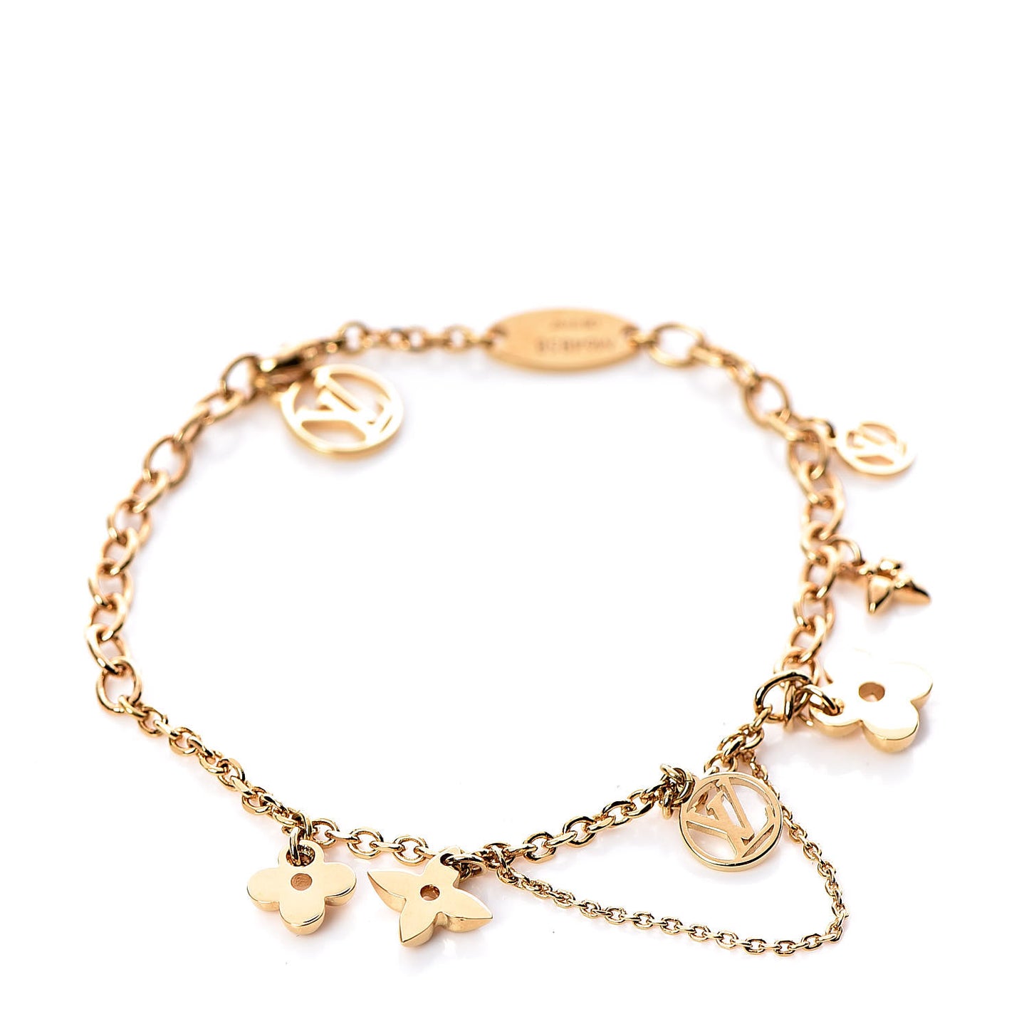 Metal Monogram Blooming Supple Bracelet