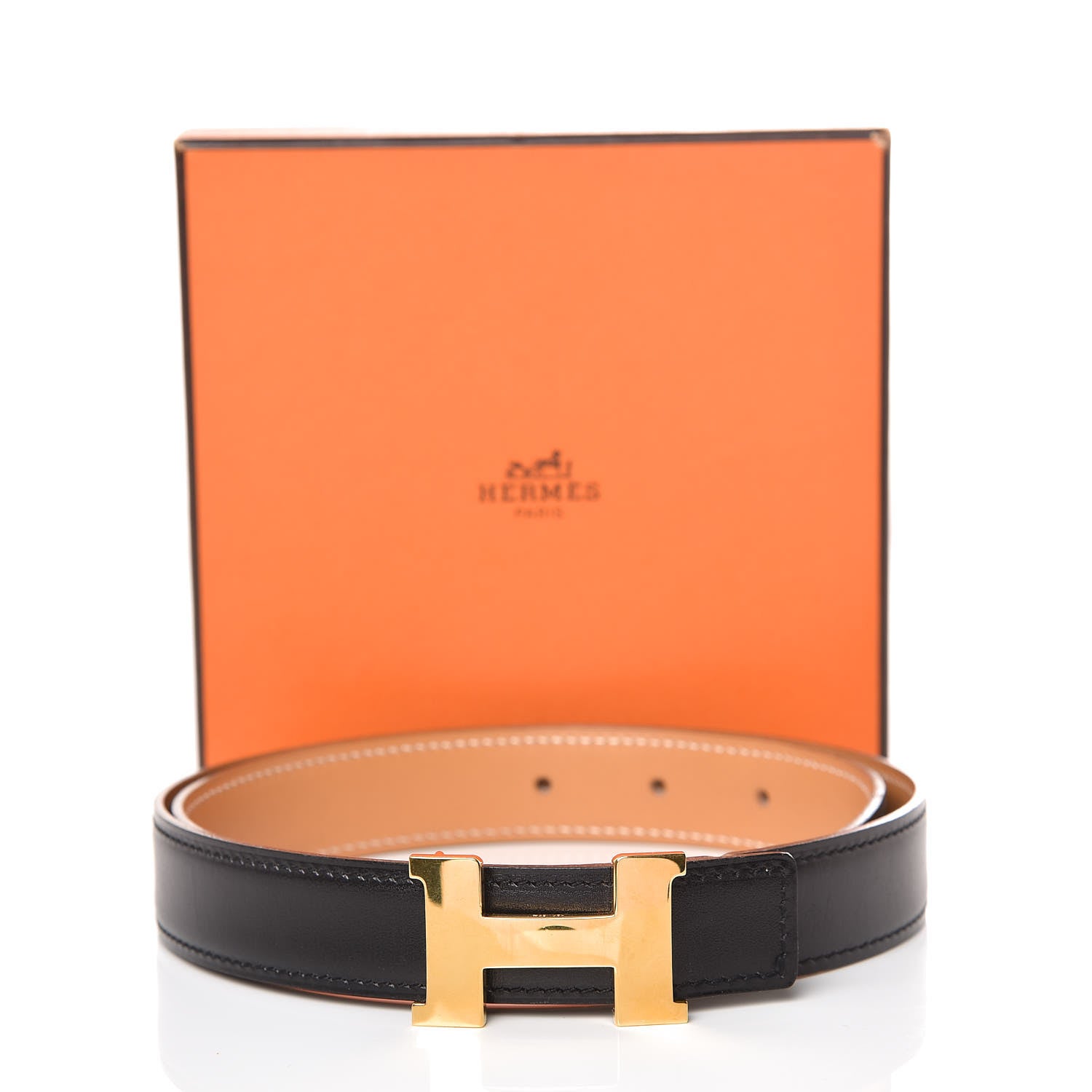 Hermes Box Constance 24mm H Belt 70 Black 9 of 9