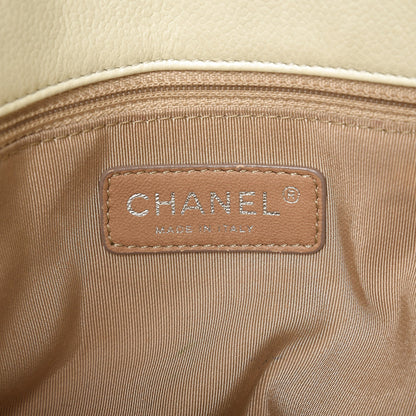 Chanel Caviar CC Timeless Soft Tote Off White 6 of 18