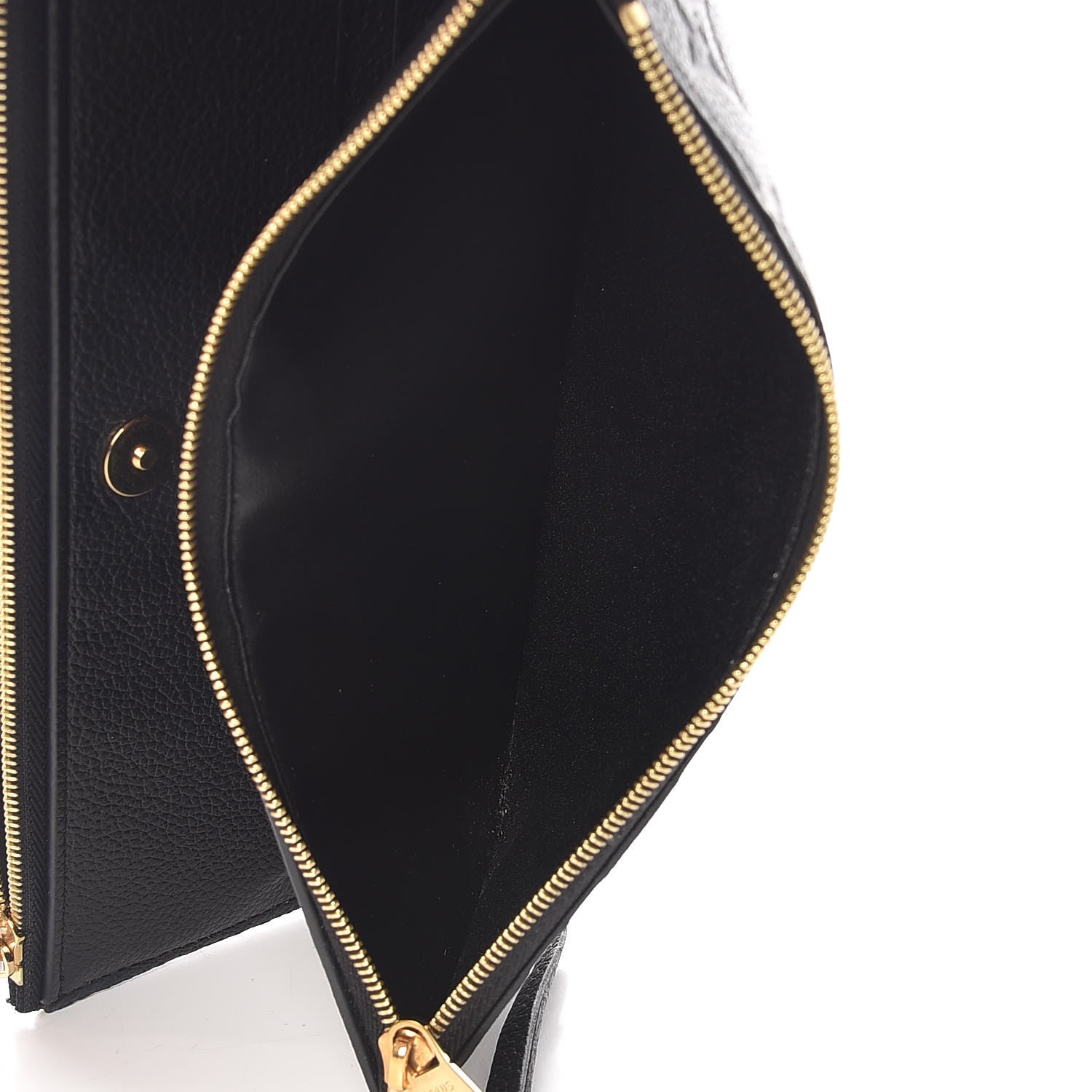Louis Vuitton Empreinte Adele Wallet Black 6 of 10