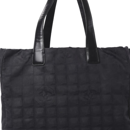Chanel Nylon Medium Travel Tote Black 7 of 19
