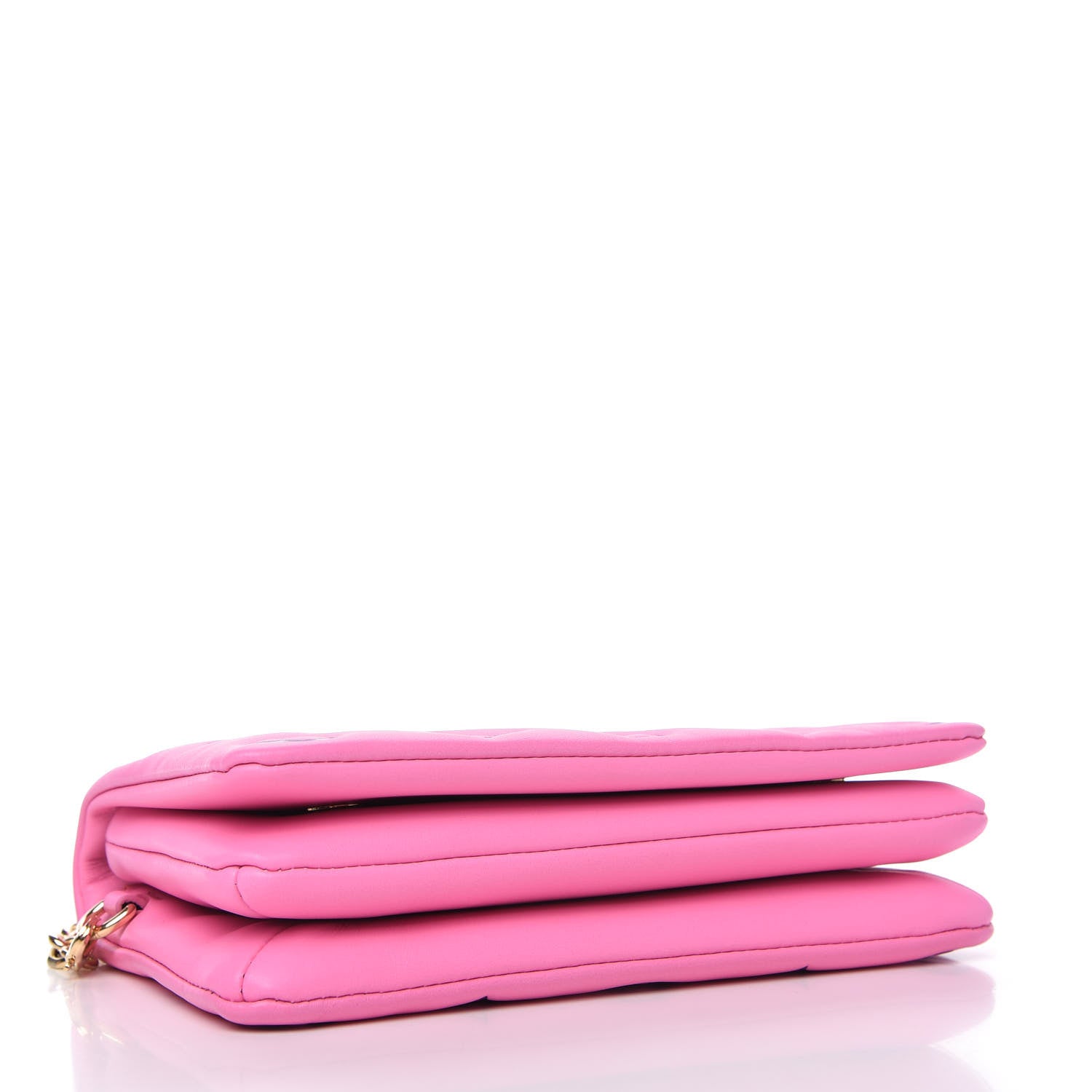 Louis Vuitton Lambskin Embossed Monogram Vuittamins Pochette Coussin Rose Violet 4 of 10