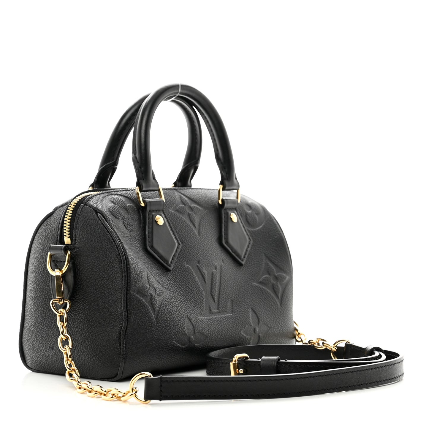 Empreinte Monogram Giant Speedy Bandouliere 20 Black