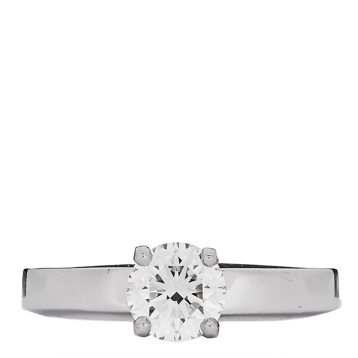 Platinum Diamond 1.04ct Solitaire Engagement Ring 54 6.75